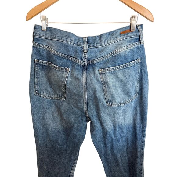 Anthropologie Pilcro & the Letterpress Tilde High Rise Straight Denim Jeans-31 - Picture 4 of 6